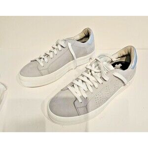 NEW P448 Thea Gray Suede Sneaker Made in Italy EU 43 (US 12)